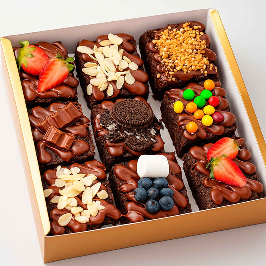 Caja por 9 brownies