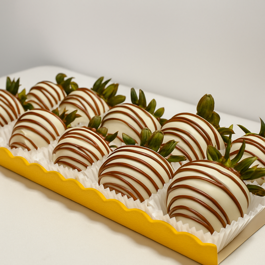 Fresas con chocolate x10